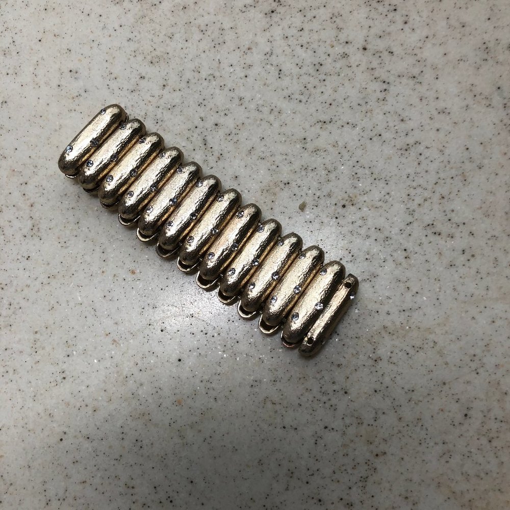 Chico's Gold and Rhinestone Bracelet